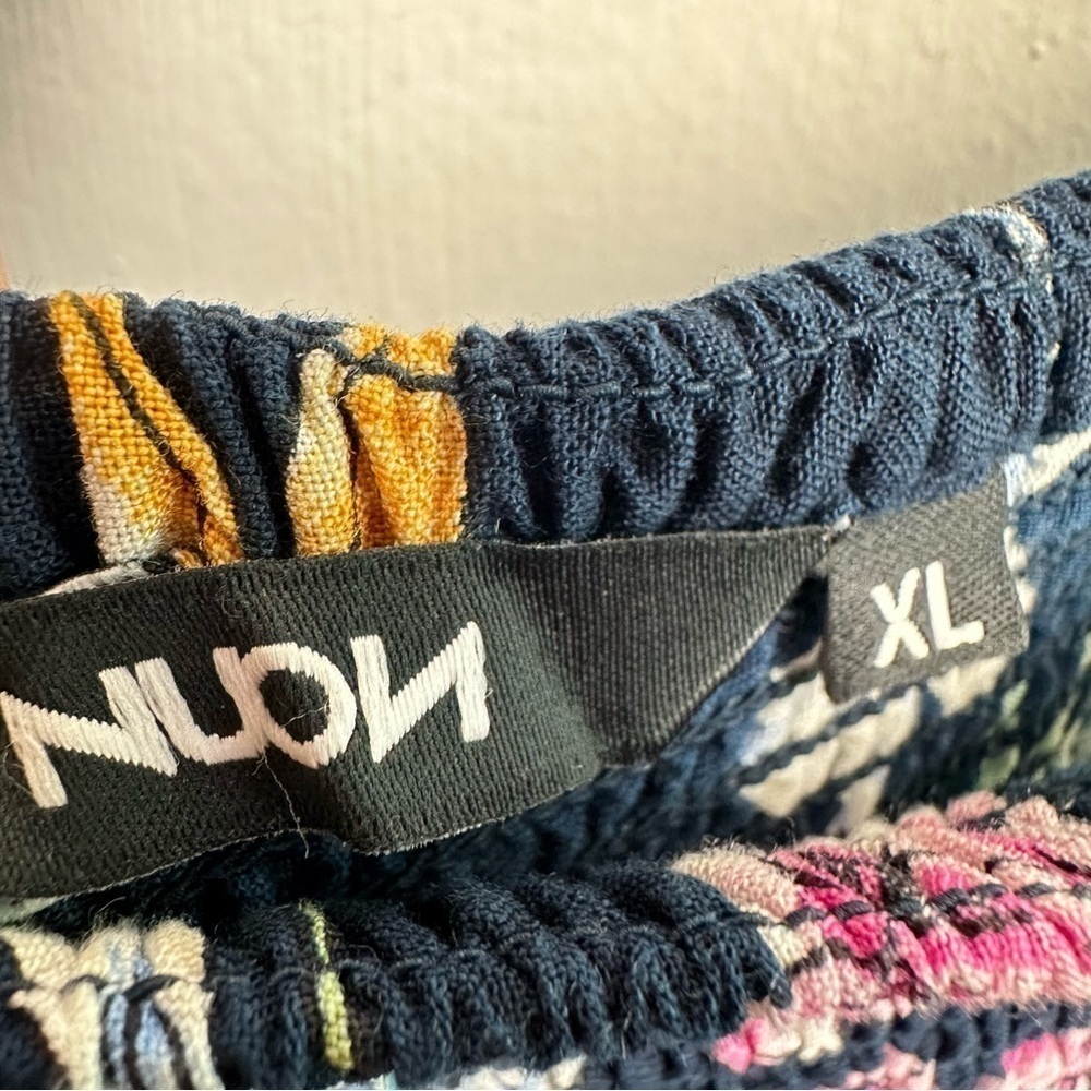 Nuon Floral Cold Shoulder Blouse XL - Picture 7 of 11